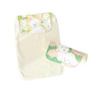 Set of 2 Gentle & Absorbent Baby Sweat Moisture Wicking Baby Colorful & Cotton Handkerchiefs Gift