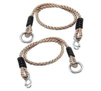 Set of 2 hammock extensions with hanging rope for swing and tree, adjustable suspension straps