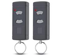 Set of 2 hand-held transmitters replacement for Hörmann HSE2-40, compatible with Hörmann grey button (40.865 MHz), handheld transmitter HSM-40, HS4-40, HS1-40