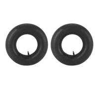 Set of 2 heavy-duty 13 x 5.00-6 inch inner tubes with 13 inch straight valve, for wheelbarrows and lawnmowers