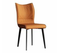 Set of 2 Industrial Metal Dining Chairs - Stylish Leisure Chairs for Kitchen Dining Room Living Room and Bedroom - Modern Home Furniture Upgrade