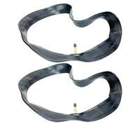Set of 2 Inner Tubes 18x2 125 for Electric Road Bikes, Bent Valve for Easy Use, Rubber Material, Compatible with Various Models