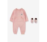 Set of 2 Items: Jumpsuit + Socks, Lil Chuck by CONVERSE pale pink