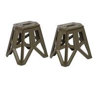 Set of 2 Keeeper Tom Foldable Outdoor Chair - Olive, Green