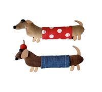 Set of 2 Lovely Sausage Dog Hair Pins | Adorable Side Bangs Styling Clip for Women & Teens