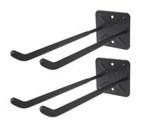 Set of 2 Maclean Wall Brackets for Tools Wheels Ladder Bicycle max 70kg