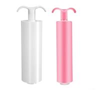 Set of 2 Manual Air Pumps Designed for Vacuum Compression Bags to Remove Air Quickly and Securely, Compact Storage and Easy Handling