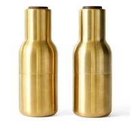 Set of 2 Menu Bottle Grinde Gold salt and pepper mills