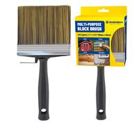 Set Of 2 Multi-Purpose Masonry Block Paint Brush Plants Wood Care Bricks Fence