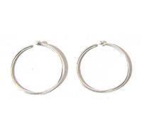 Set of 2 Nose Rings Small and Extra Thin 0.5mm 925 Silver (6 MM)