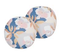 Set of 2 Outdoor Cushions VEREZZI Floral Pattern 40 x 40 cm Multicolour