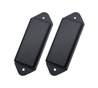Set of 2 P90 Type Pickup Cover for 6 String Guitars Texture Effortless Mounting Against Humidity Guitar Pickup Shell