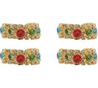 Set of 2 Pair of Bangle Design God Set for Ganesh/Laddu Gopal/Devi Maa/Radha Krishna Haar Sringar Deity jewellary for All God Statue Indian Traditional Holi Festival Decorations(Size-0.5")