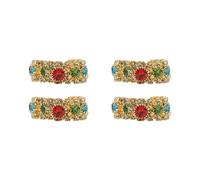 Set of 2 Pair of Bangle Design God Set for Ganesh/Laddu Gopal/Devi Maa/Radha Krishna Haar Sringar Deity jewellary for All God Statue Indian Traditional Navratri Festival Diwali Decoration(Size:-0.5")