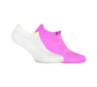 CMP women's ankle socks, Womens, Füßlinge, Bianco-Pink Fluo