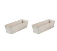 Set of 2 Plastic 50cm Troughs Planters Window Box Balcony Plant Pot Flower Pot