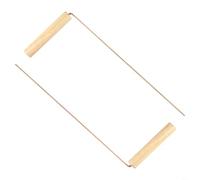 Set of 2 Pure Copper Dowsing Rods with Birch Wooden Handles for Divination and Water or Mineral Detection