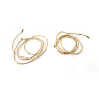 Set of 2 Pure Tulsi Holy Basil Tulasi Beads Necklace Mala Handmade Vraja 100% Energized