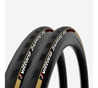 Set Of 2 Rd Tyres Flexible Bead - Vittoria Zaffiro Pro V 700x28 Tanwall (beige)