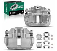 Set of 2 Rear Side Brake Caliper Assembly Compatible with Chevrolet S10 Blazer GMC Jimmy Sonoma Isuzu Oldsmobile