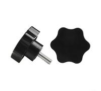 Set of 2 Replacement Knobs 792002 for Lawn Mower and Industrial Machines with 5/16 18 X 3/4 Thread Size Fits For Hustler Models