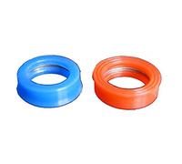 Set of 2 replacement silicone gaskets for 3/4" tap cartridge quarter turn