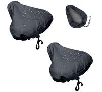 Set of 2 Saddle Protectors, Waterproof Bicycle - Universal Bicycle Saddle Cover & Rain Cover, Bicycle Saddle Rain Cover, Tear-Resistant Bicycle Saddle Protective Cover for E-Bike, MTB, City Bike