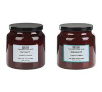 Set of 2 Scented Candles ABSOLUTE ALCHEMY Soy Wax Fresh Notes