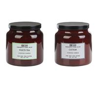 Set of 2 Scented Candles ABSOLUTE ALCHEMY Soy Wax Fresh Notes