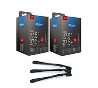 Set of 2 Schwalbe inner tubes 21F SV 40 mm Freeride 27.5 inches (54/75-584) + MSZweirad tyre lever