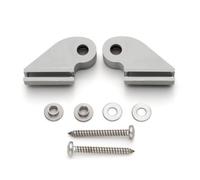 Set Of 2 Shower Part Shower Door Guides (Suitable For Coram Showers) Grey In Colour Sp11