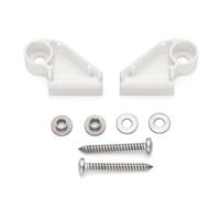 Set Of 2 Shower Part Shower Door Guides (Suitable For Coram Showers) White In Colour Sp11