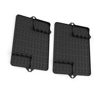 Set of 2 Silicone BBQ Grills Mat Barbecue Grills Pad Nonstick Grilling Mat Kitchen Accessory Suitable for Outdoor Cooking Silicone Grilling