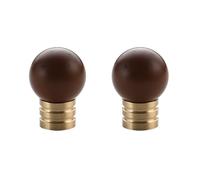 Set of 2, Single Hole Knob 25mm Cute Ceramic Decorative Round Knobs for Home Kitchen Cabinet Hardware Cupboard Door Dresser Wardrobe Handle Drawer Pulls with Screws