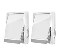 Set of 2 Sliding Glass Door Locks, Child Safety Locks for Sliding Doors, Replacement Latch Stop for Bedroom, Patio, Apartment, Hotel, Room