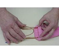 Set of 2 Sock Easy Embroidery Machine Hooping Hoop Aid / Hoops - Easy Hoop for Socks