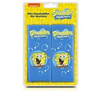 Set of 2 SpongeBob SquarePants Mini Seat Belt Pads for Kids.