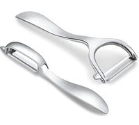 Set of 2 Stainless Steel Vegetable Peeler,Y-Shaped and I-Shaped Stainless Steel Peelers For Potatoes, All Fruits & Veggies¡