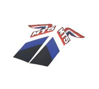 Set of 2 stickers petrol tank mt blue/white/black