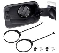 Set of 2 straps for tank cap, elastic band elastic cord strap tank strap (perforated strap).