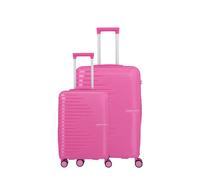 Set of 2 Suitcases travelite Pacific Trolley M/S Rose One size