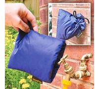 Set of 2 Tap Jackets - Outdoor Insulated Quilted Pouch Waterproof Garden Tap Protector Covers - Protect Indoor Outdoor Taps from Freezing in Cold Winter Conditions