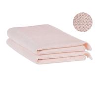 Set of 2 Towels ATIU Terry Cotton Pastel Pink