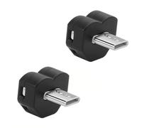 Set Of 2 Type C Adapters Atmospheres Light USB C Auto Dimming Lights For Bedrooms Living Room And Workspaces LED Light