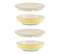 Set of 2 Typhoon World Foods Multi-Cuisine Bowl & Divider Plate Set 850ml Rayware Multi One Size