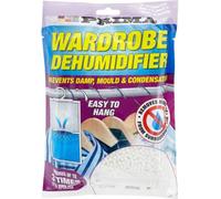 Set Of 2 Unscented Portable Wardrobe Dehumidifier Prevent Damp Mould Hanging Condensation Remover 210G