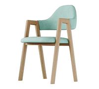 Set of 2 Upholstered Dining Chairs, Comfortable Linen Fabric & Solid Wood Frame, Perfect for Kitchen & Dining Room, Stylish Modern Furniture for Home Decor
