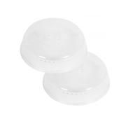 Microwavable Plate Covers 2 Pack in White | Charlies