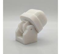 Set of 2 Wall Mounts Suitable for Shelly Motion - Tilt & Adjustable - Accessory Bracket (White, Sensor Not Included)