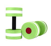 Set of 2 Water Dumbbells Aerobics Swimming Pool Dumbbells for Exercise, Sports Aquatic Exercise Dumbbells Set Foam Dumbbells Fitness Resistance Barbells Float Water Aerobics Equipment for Weight Loss